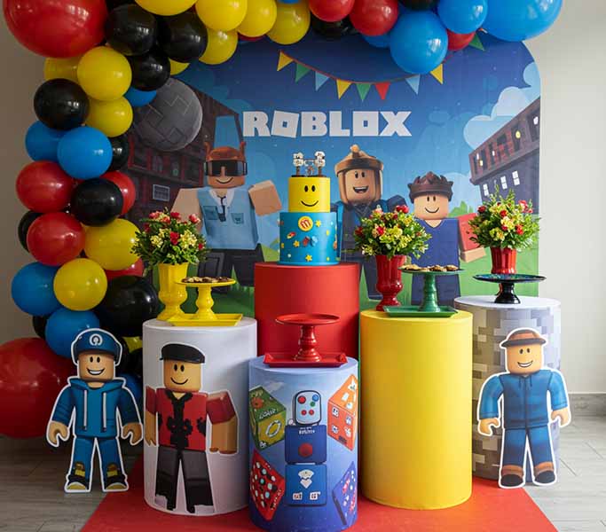 Decoración con globos en cumpleaños infantil Diverfiestas